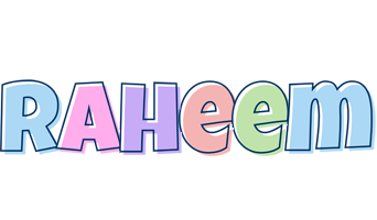 Raheem pastel logo