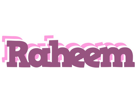 Raheem relaxing logo