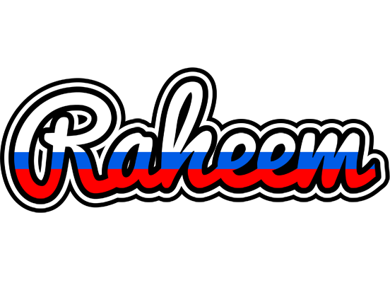 Raheem russia logo