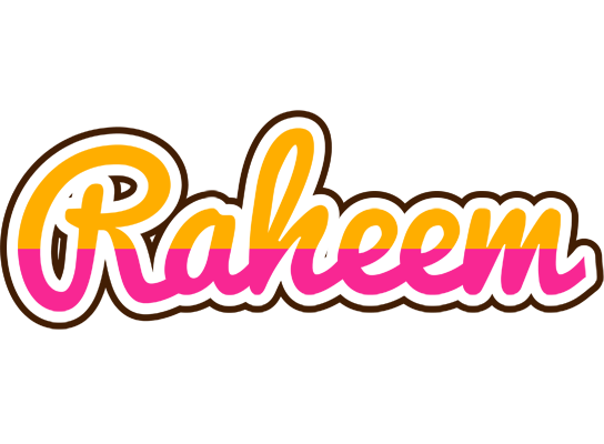 Raheem smoothie logo