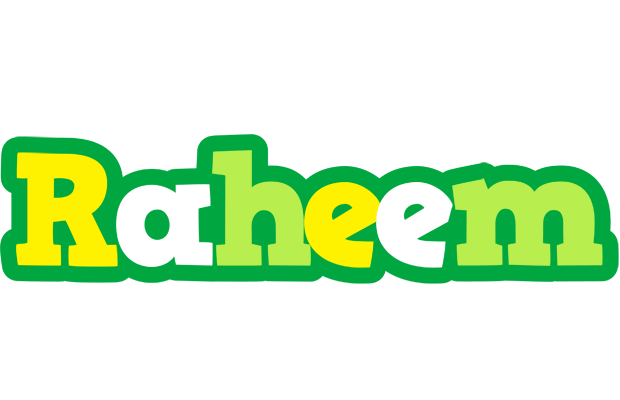 Raheem soccer logo