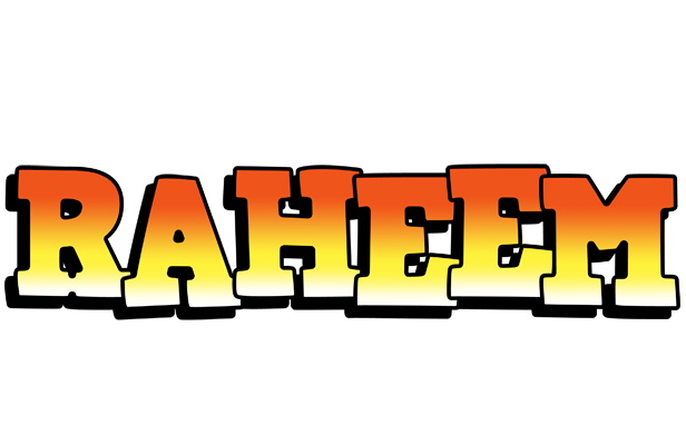 Raheem sunset logo