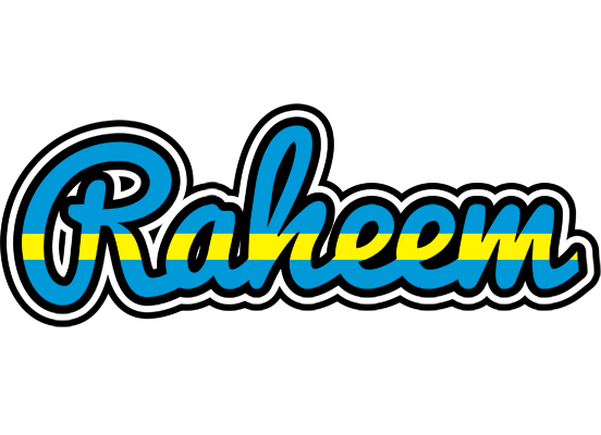 Raheem sweden logo