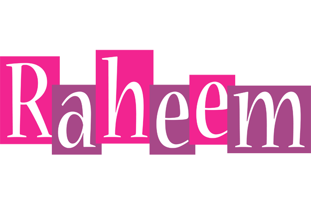 Raheem whine logo