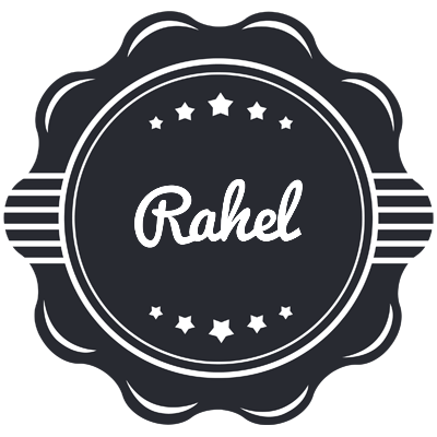 Rahel badge logo