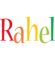 Rahel birthday logo