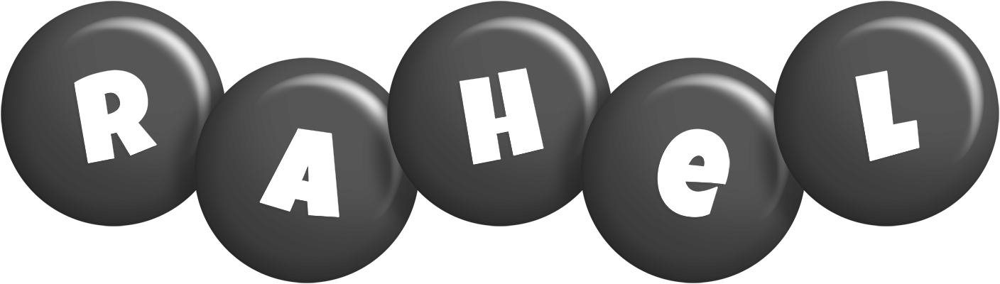 Rahel candy-black logo