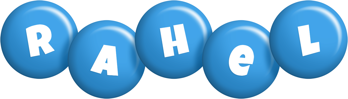 Rahel candy-blue logo
