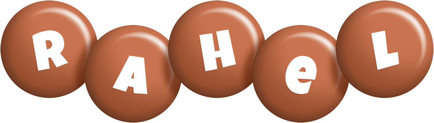 Rahel candy-brown logo