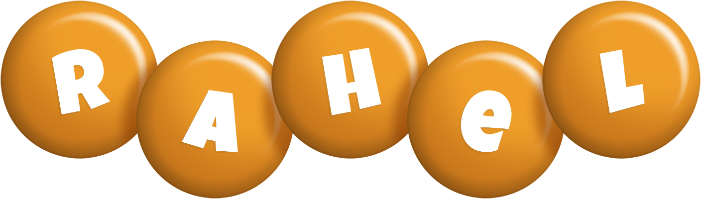 Rahel candy-orange logo