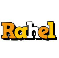 Rahel cartoon logo