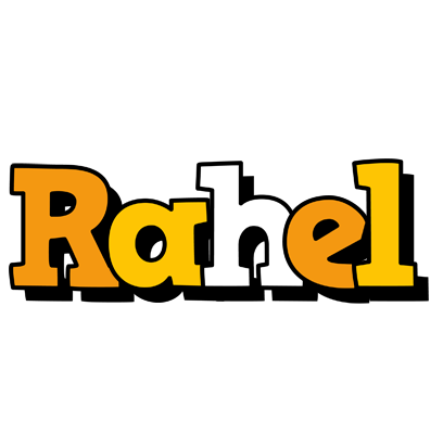 Rahel cartoon logo
