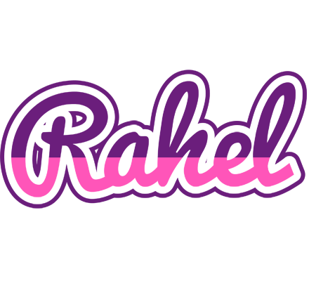 Rahel cheerful logo