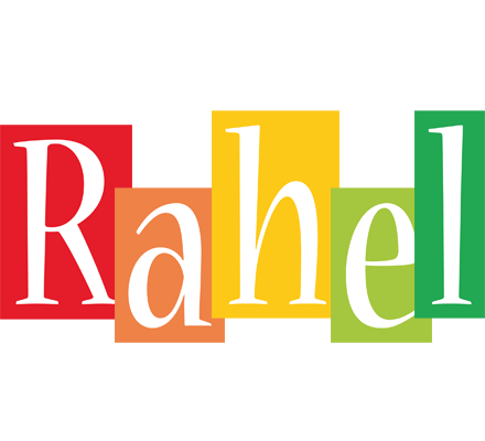 Rahel colors logo
