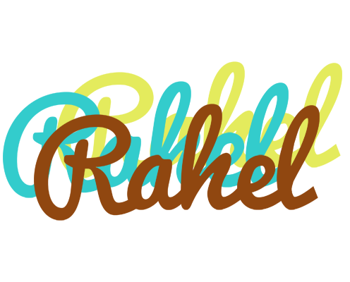 Rahel cupcake logo