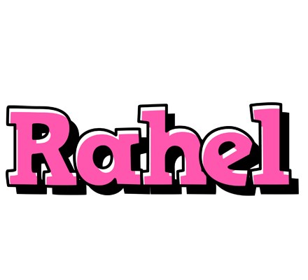 Rahel girlish logo