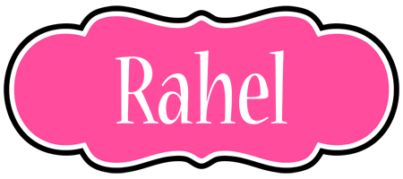 Rahel invitation logo