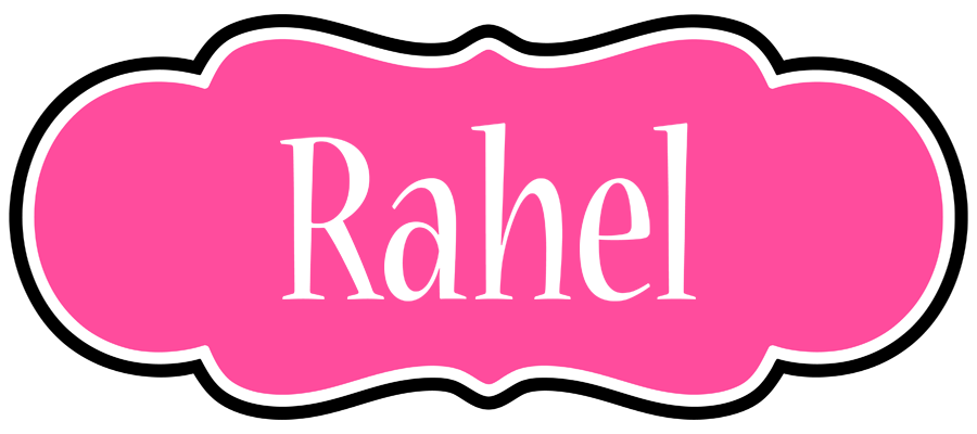 Rahel invitation logo