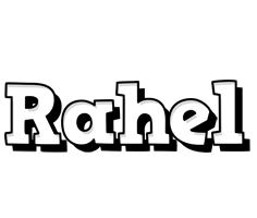 Rahel snowing logo