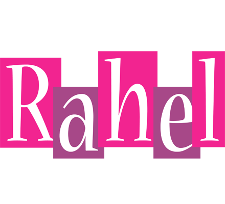 Rahel whine logo