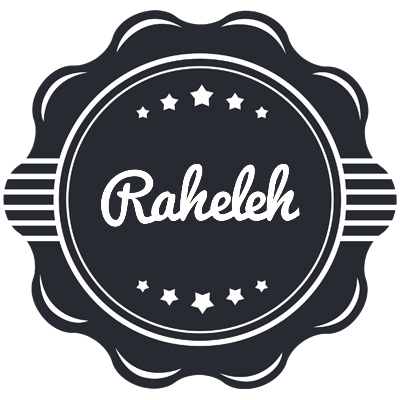 Raheleh badge logo
