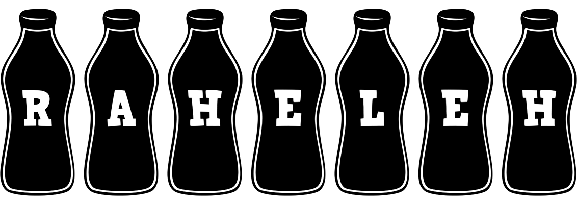 Raheleh bottle logo