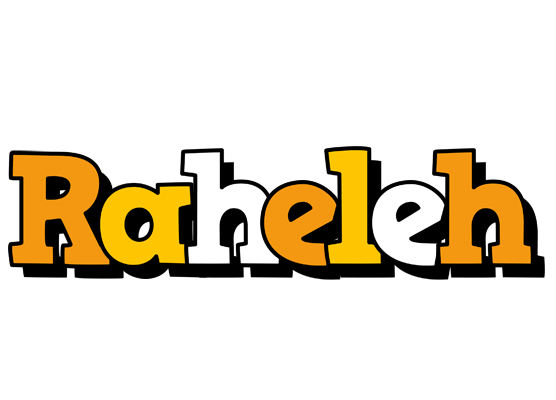Raheleh cartoon logo