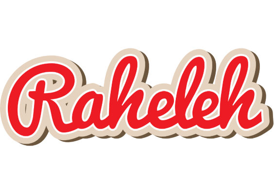 Raheleh chocolate logo