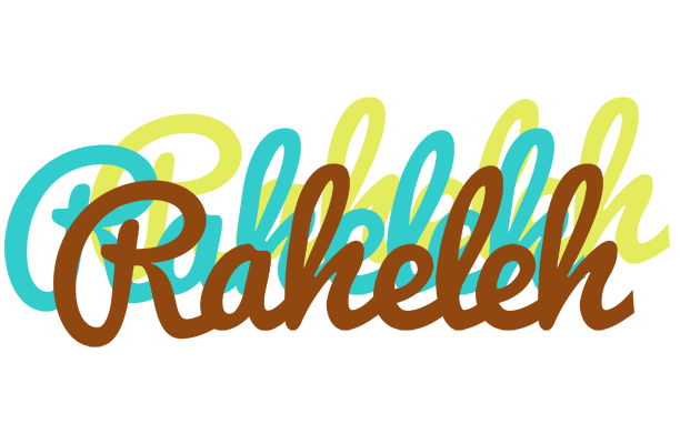 Raheleh cupcake logo