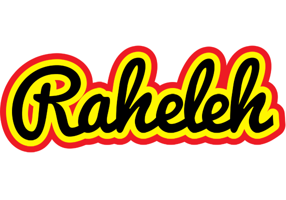 Raheleh flaming logo