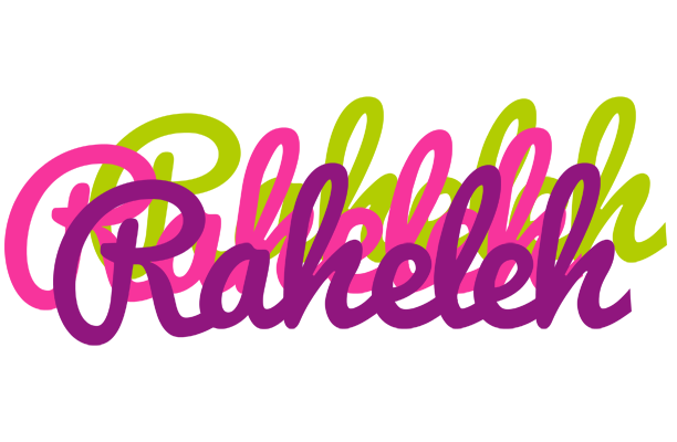 Raheleh flowers logo