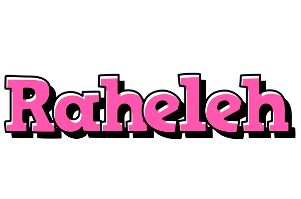 Raheleh girlish logo