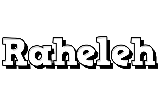 Raheleh snowing logo