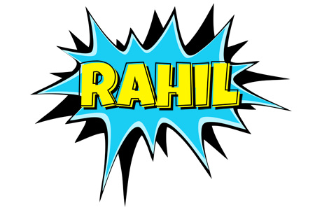 Rahil amazing logo