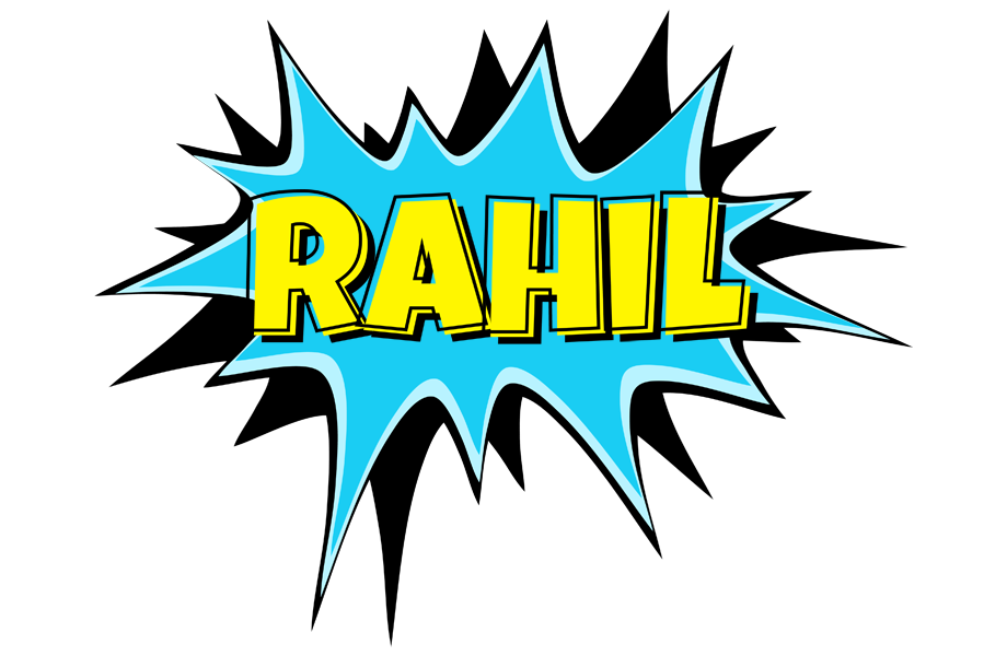 Rahil amazing logo