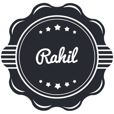 Rahil badge logo