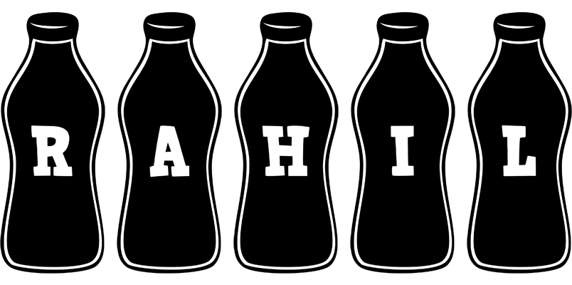 Rahil bottle logo