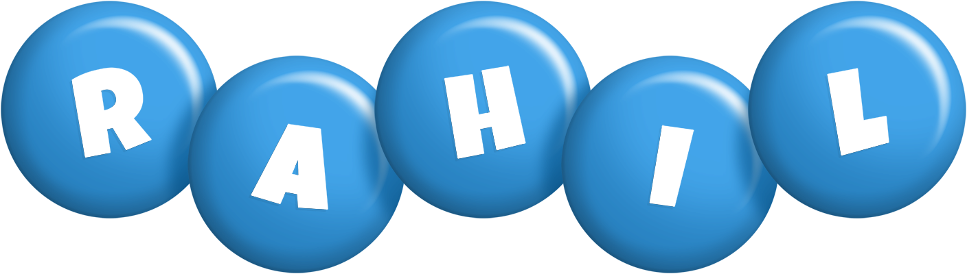 Rahil candy-blue logo