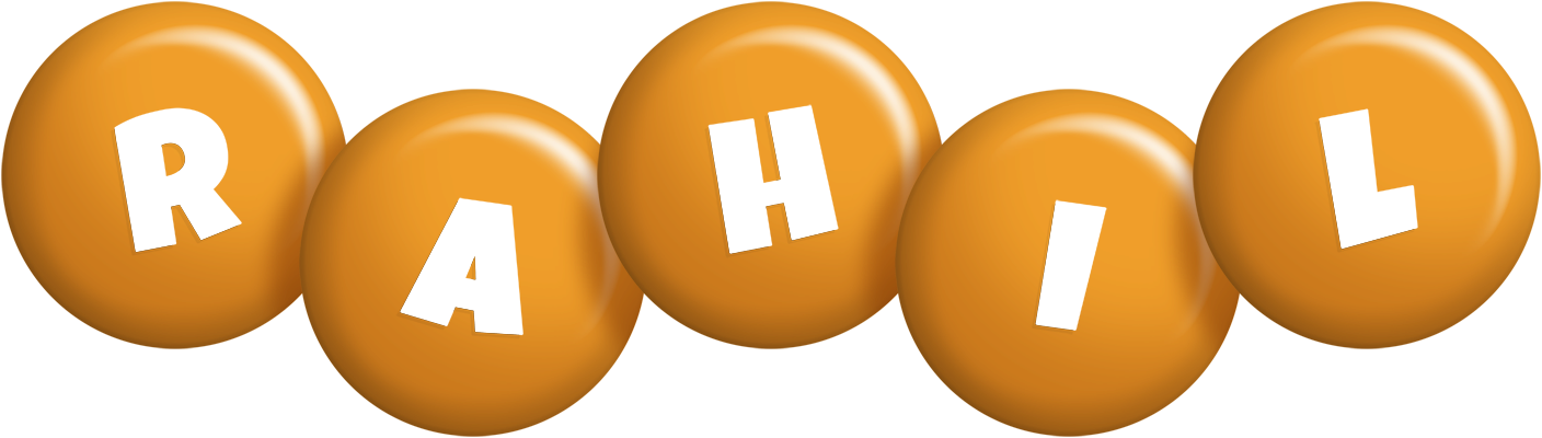 Rahil candy-orange logo