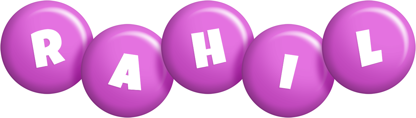 Rahil candy-purple logo
