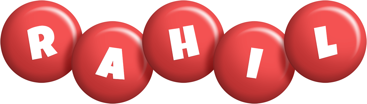 Rahil candy-red logo