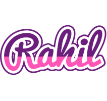 Rahil cheerful logo