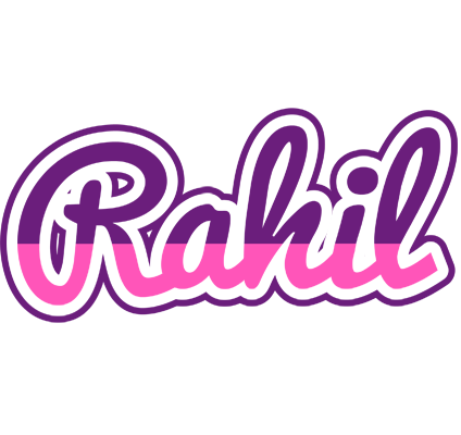 Rahil cheerful logo