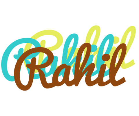 Rahil cupcake logo
