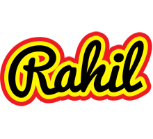 Rahil flaming logo