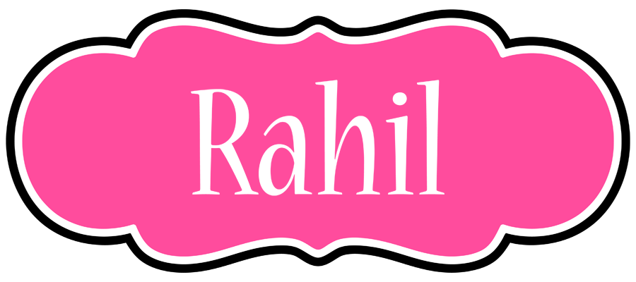 Rahil invitation logo