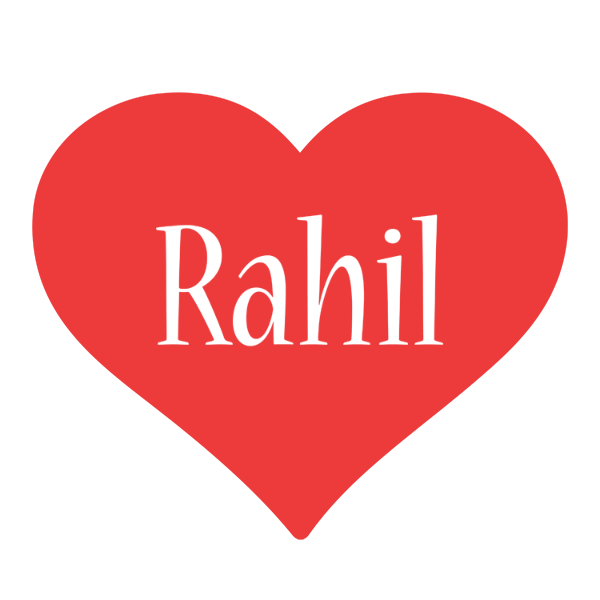 Rahil love logo