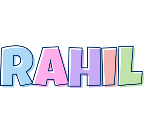 Rahil pastel logo