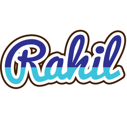 Rahil raining logo
