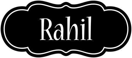 Rahil welcome logo